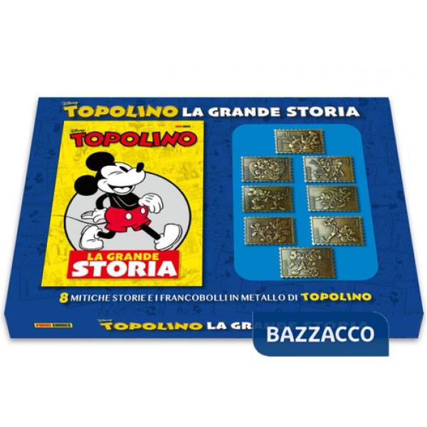 Topolino. La grande storia. Con 8 francobolli in metallo