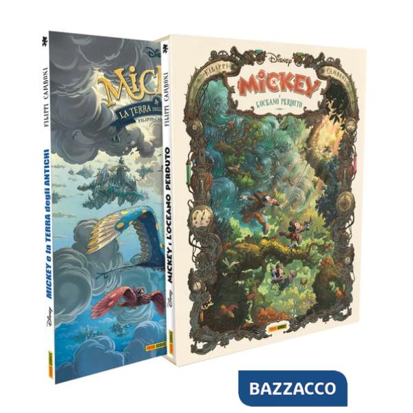 Mickey e l'oceano perduto-Mickey e la terra degli antichi. L'arte di Silvio Camboni