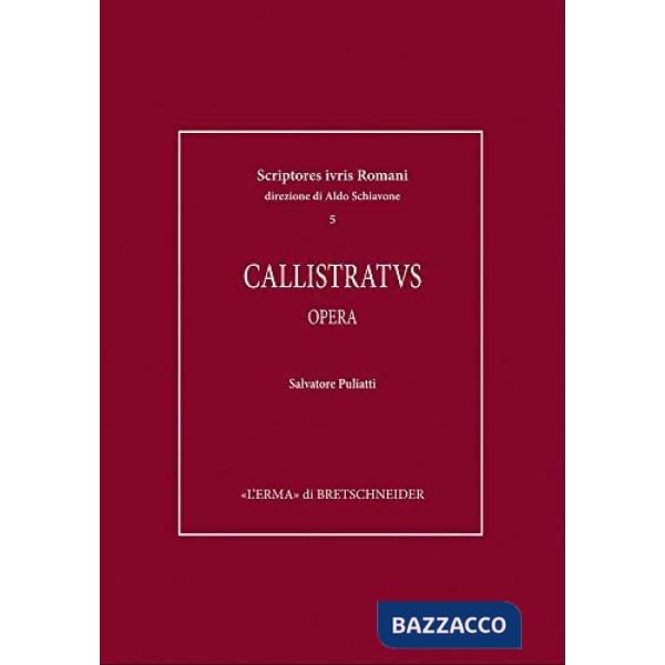 Callistratus. Opera