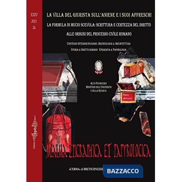 Minima epigraphica et papyrologica (2021). Vol. 24