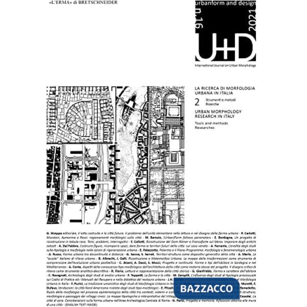 Ricerca di morfologia urbana in Italia-Urban Morphology Research in Italy (La). Vol. 1
