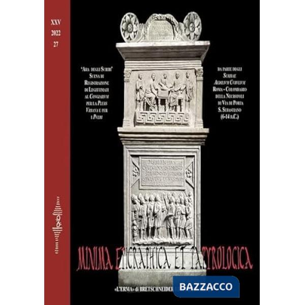 Minima epigraphica et papyrologica. Vol. 25