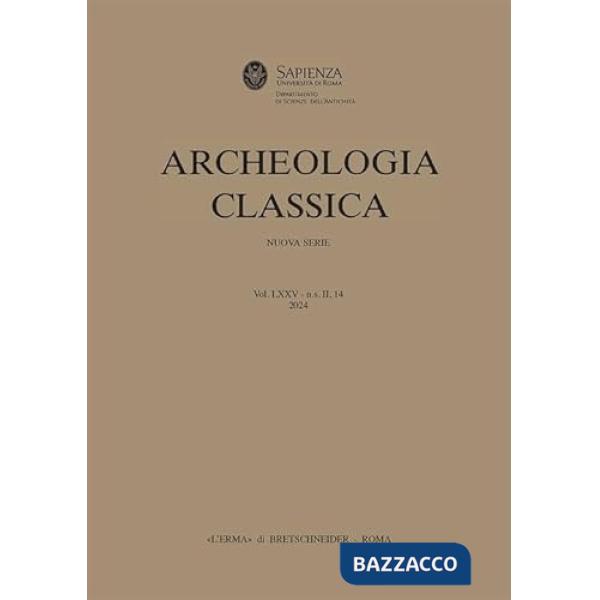 Archeologia classica (2024). Vol. 75