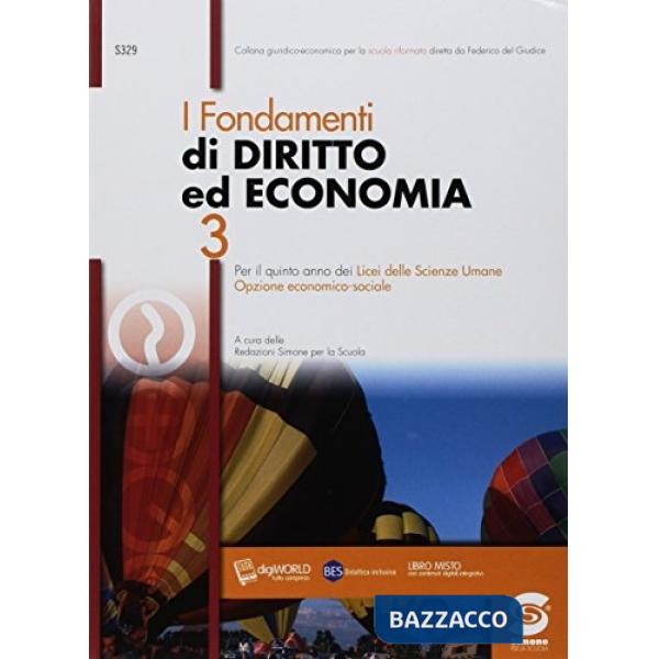 I FONDAMENTI DI DIRITTO ED ECONOMIA 3 N.ED 2018