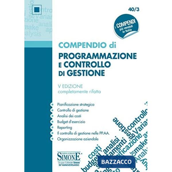 Compendio di programmazione e controllo di gestione