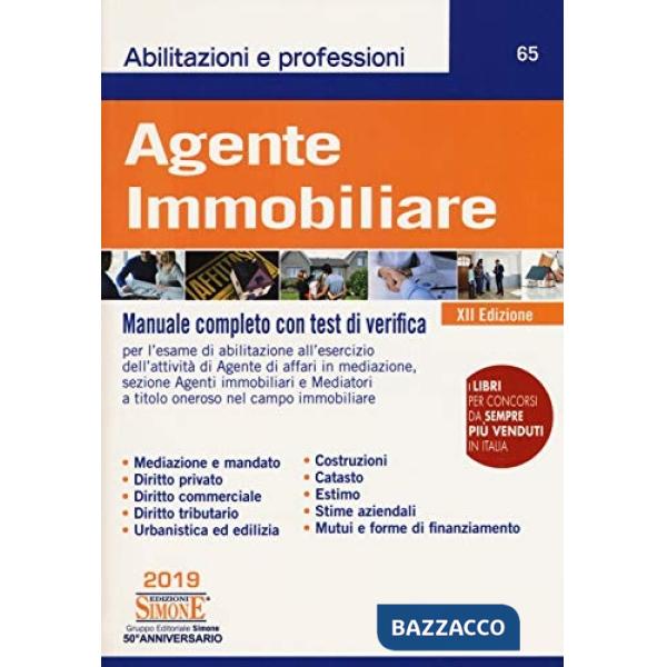 Agente immobiliare. Manuale completo con test di verifica