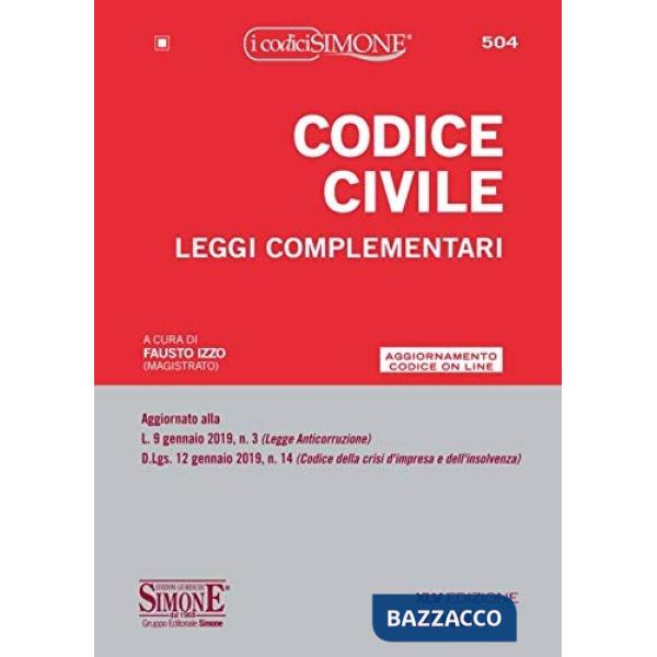 Codice civile. Leggi complementari