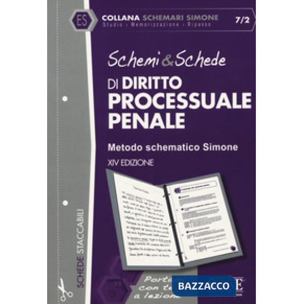 Schemi & schede di diritto processuale penale