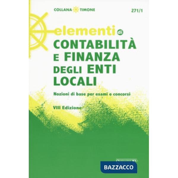 Elementi di contabilità e finanza degli enti locali