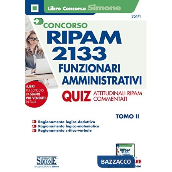 Concorso RIPAM 2133 funzionari amministrativi