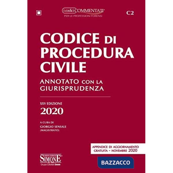 Codice di procedura civile. Annotato con la giurisprudenza