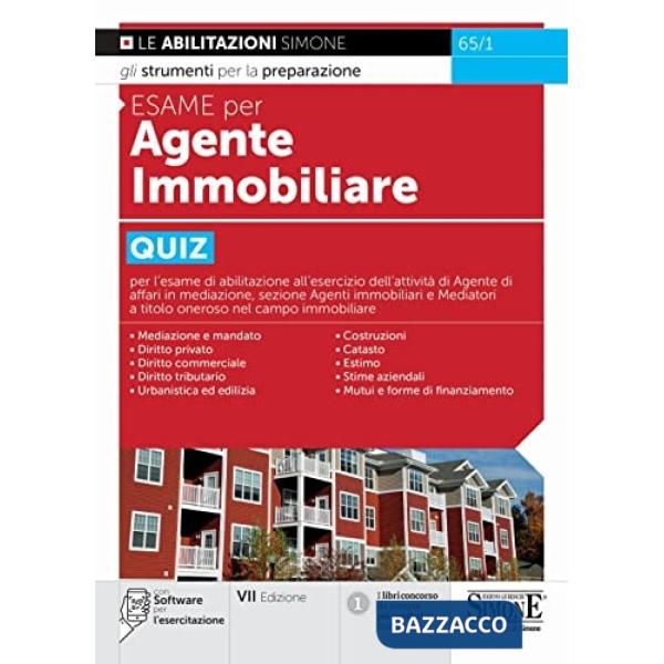 Esame per agente immobiliare. Quiz