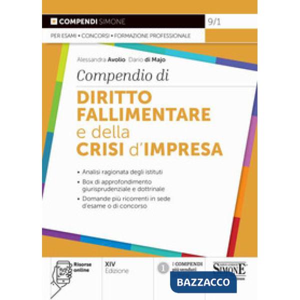 Compendio di diritto fallimentare e della crisi d'impresa
