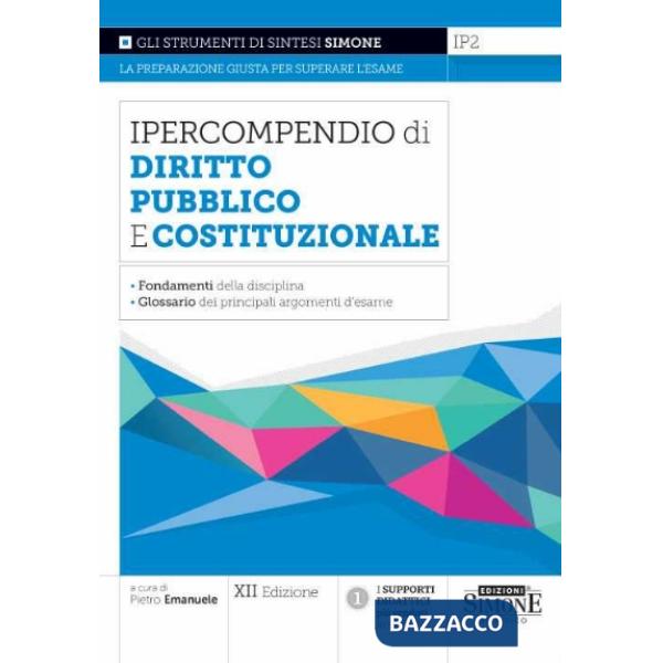 Ipercompendio diritto pubblico e costituzionale