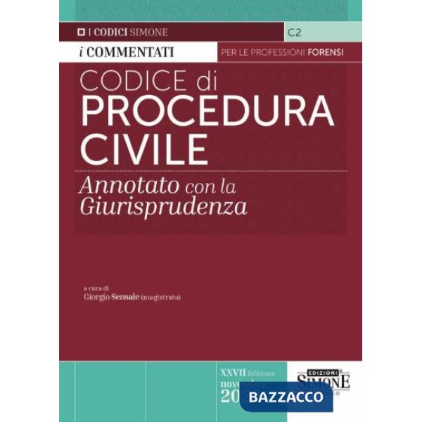 Codice di procedura civile. Annotato con la giurisprudenza