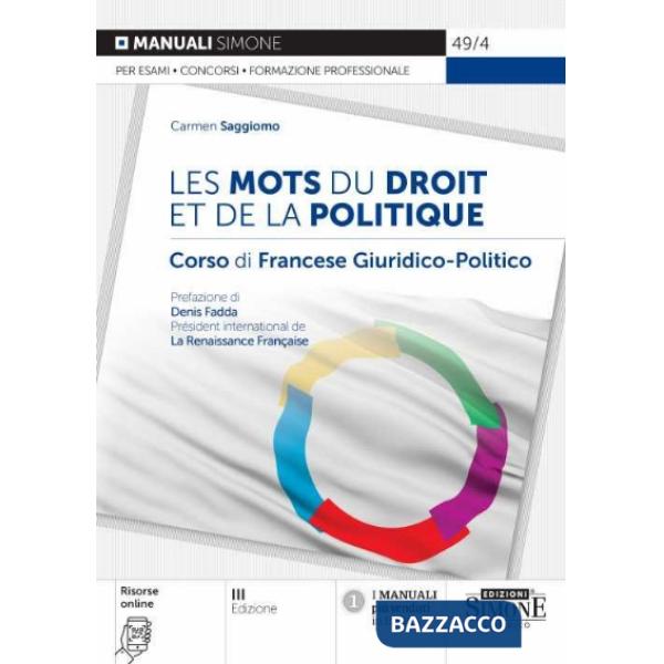 LES MOTS DU DROIT ET DE LA POLTIQUE