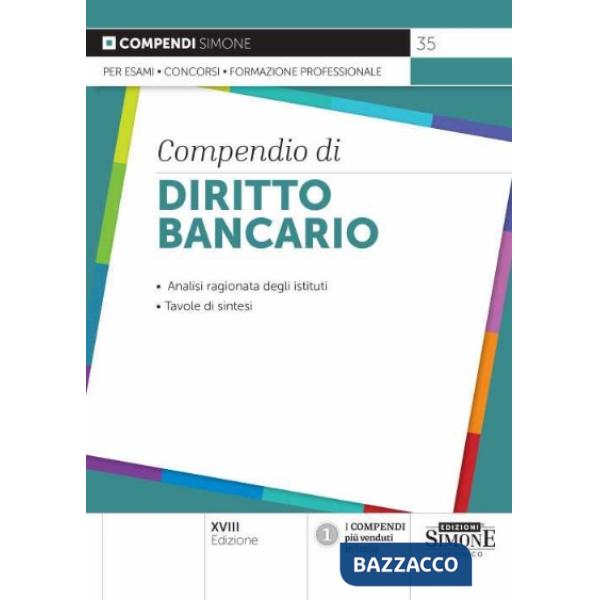 Compendio di diritto bancario