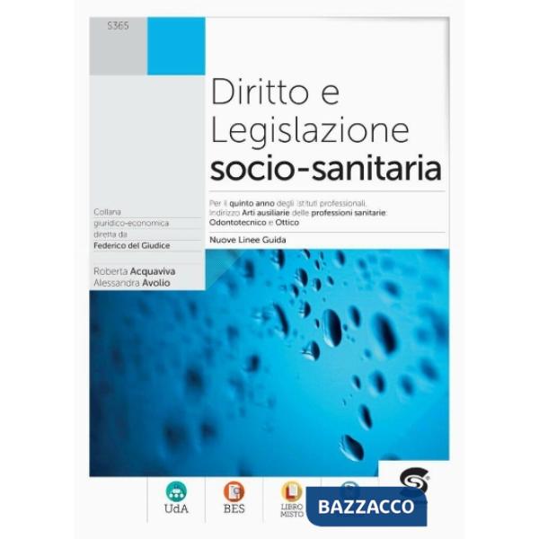 DIRITTO E LEGISLAZIONE SOCIO-SANITARIA