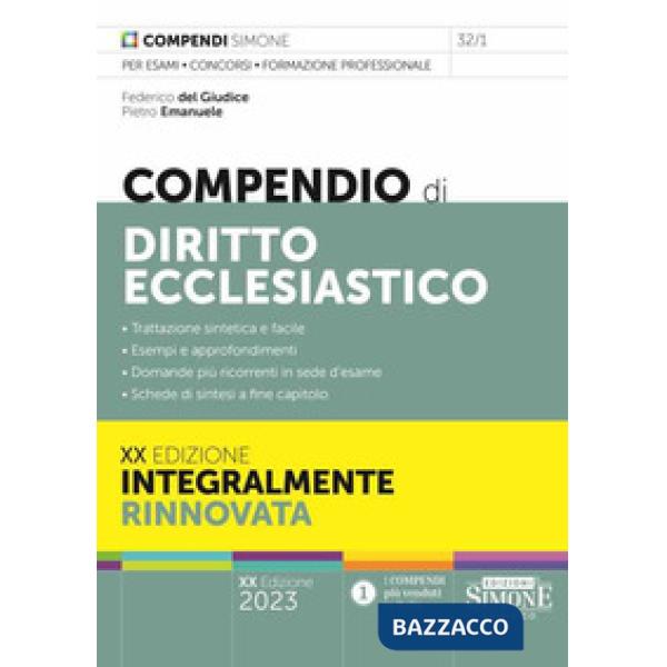 Compendio di diritto ecclesiastico