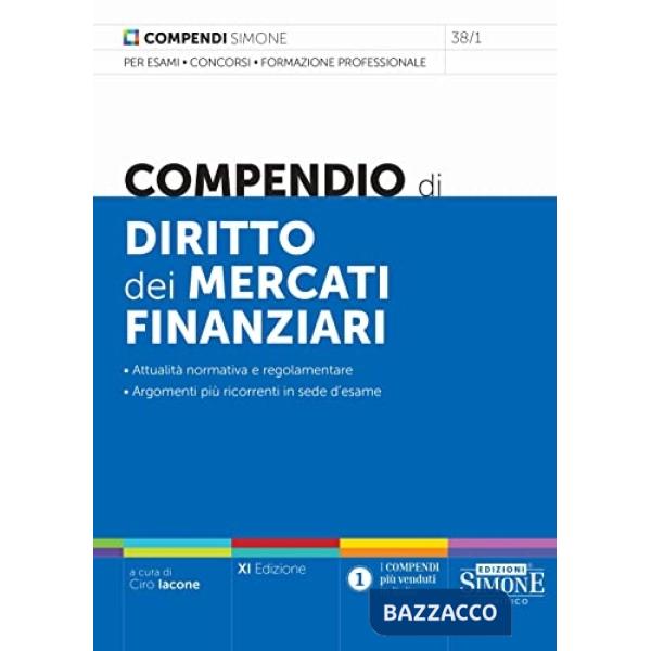 Compendio di diritto dei mercati finanziari