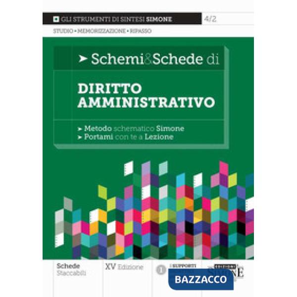 Schemi & schede di diritto amministrativo