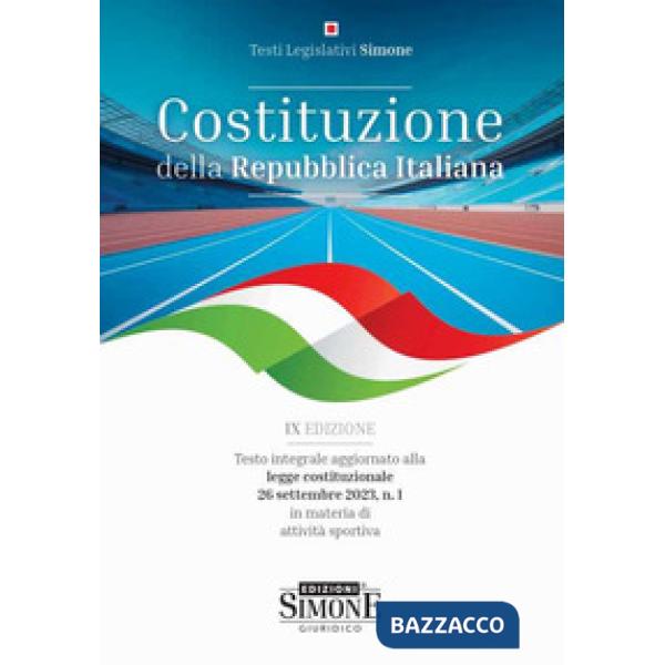COSTITUZIONE DELLA REPUBBLICA ITALIANA