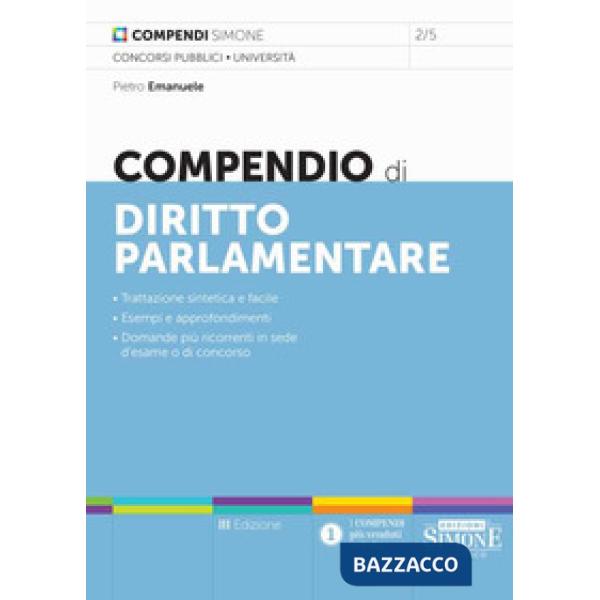 Compendio di diritto parlamentare