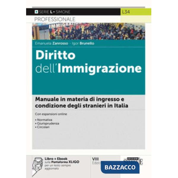 Diritto dell'immigrazione. Manuale in materia di ingresso e condizione degli stranieri in Italia