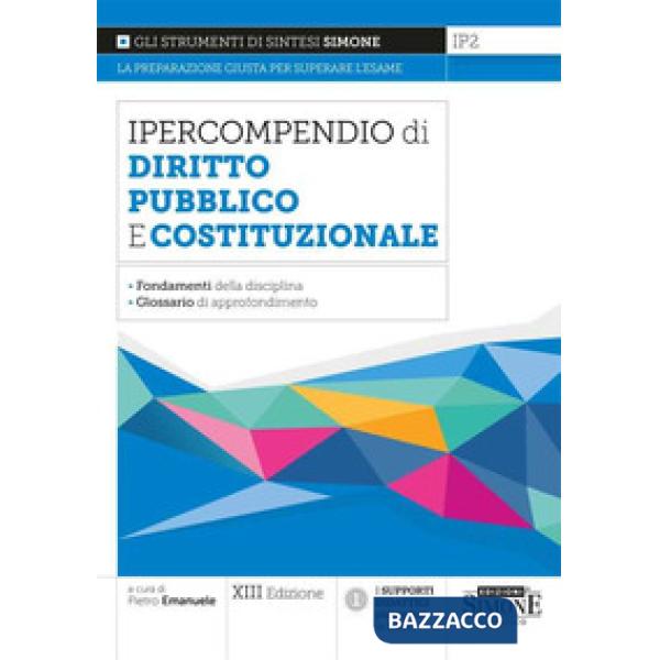Ipercompendio diritto pubblico e costituzionale