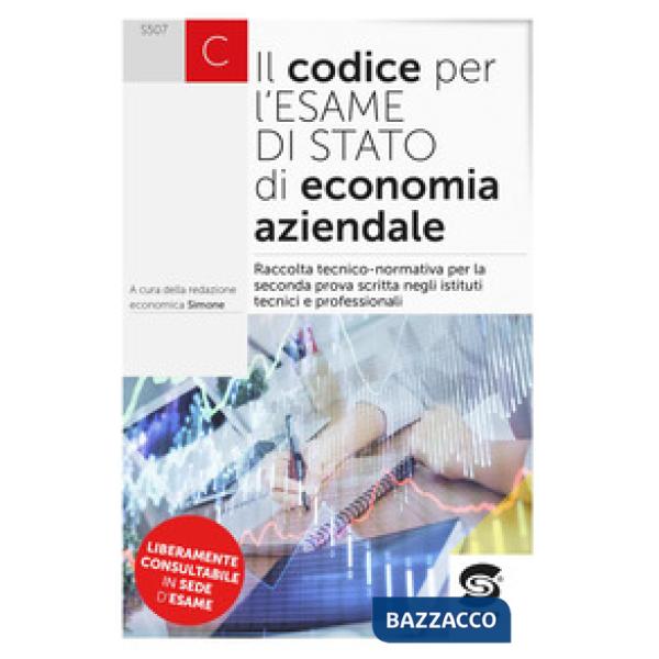IL CODICE PER L'ESAME DI STATO DI ECONOMIA AZIENDALE