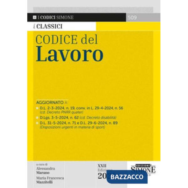 Codice del lavoro