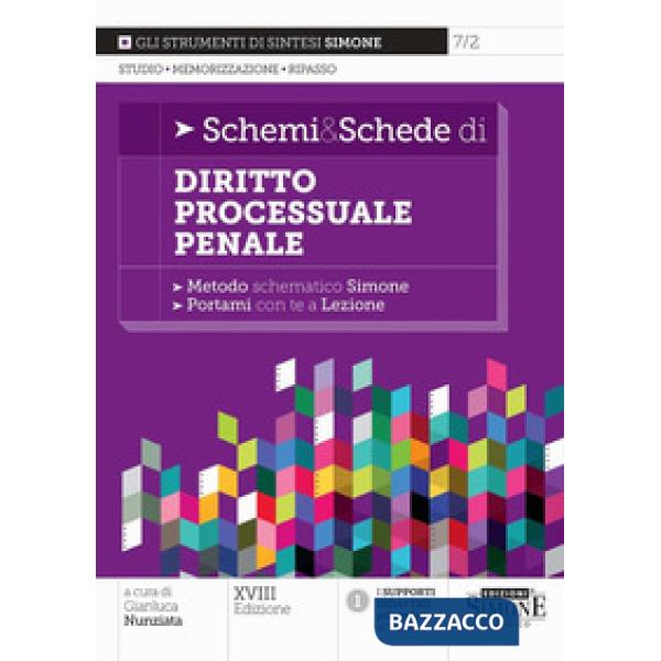 Schemi & schede di diritto processuale penale