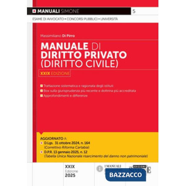 Manuale di diritto privato (diritto civile)