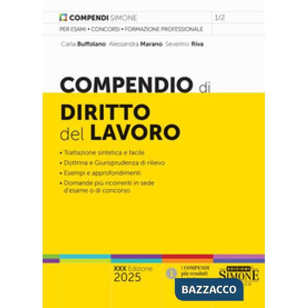 Compendio di diritto del lavoro