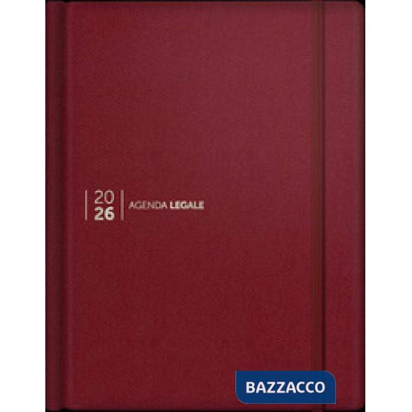 LEATHER ROSSA-AGENDA LEGALE 2026