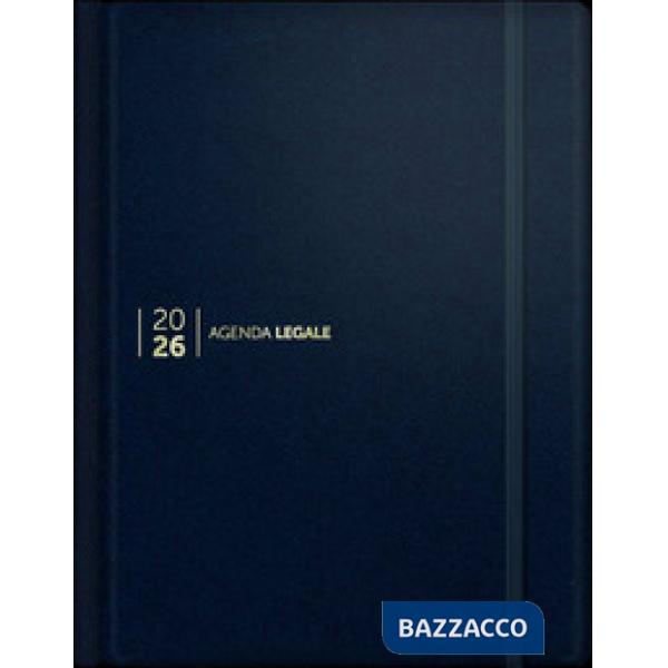 LEATHER BLU-AGENDA LEGALE 2026