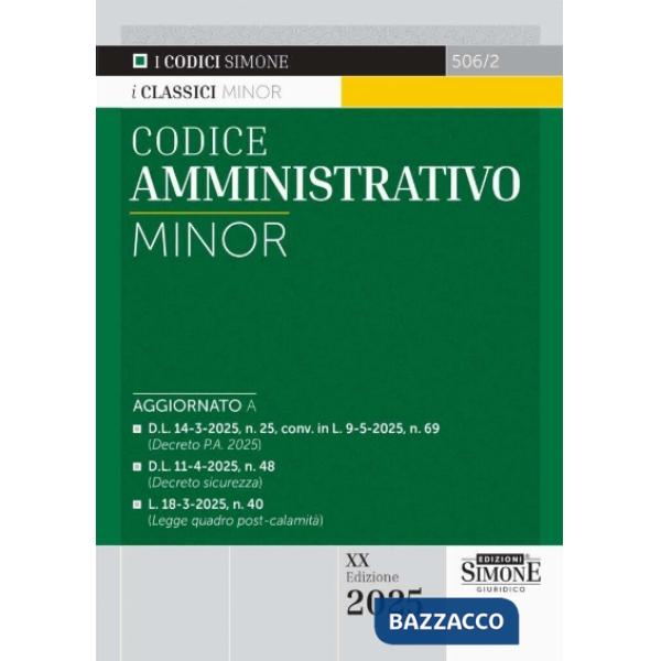 Codice amministrativo Minor
