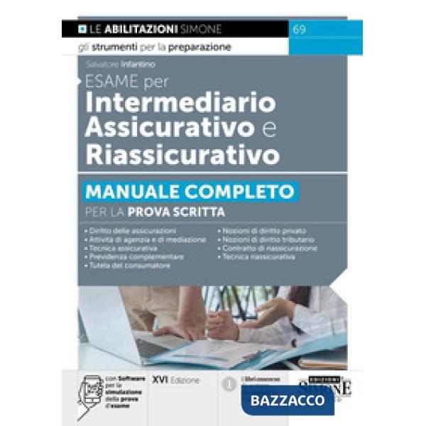 Esame per intermediario assicurativo e riassicurativo