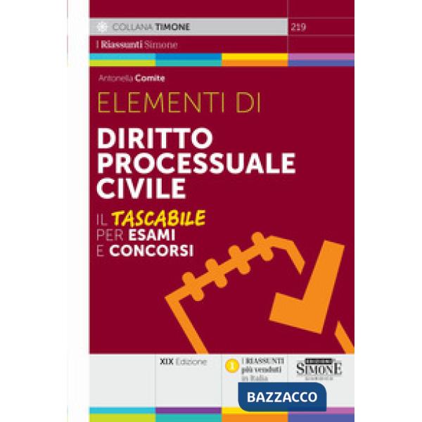 Elementi di diritto processuale civile