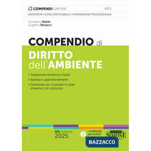 Compendio di diritto dell'ambiente