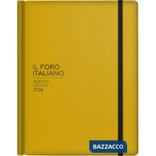 Il Foro italiano. Agenda legale 2026