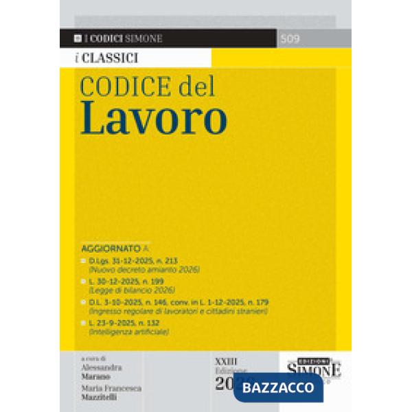 Codice del lavoro