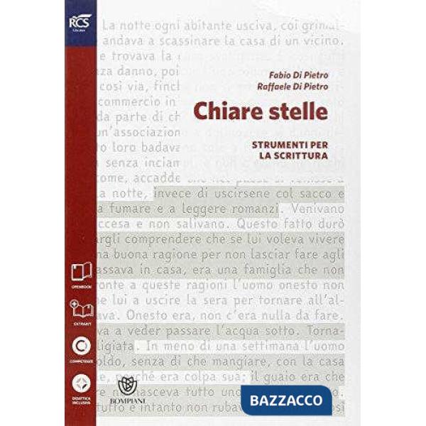 CHIARE STELLE SCRITTURA SET MINOR