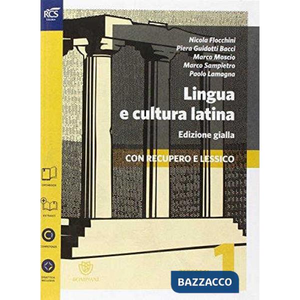 LINGUA CULT ED.GIALLA 1 SET MAIOR + REP LE