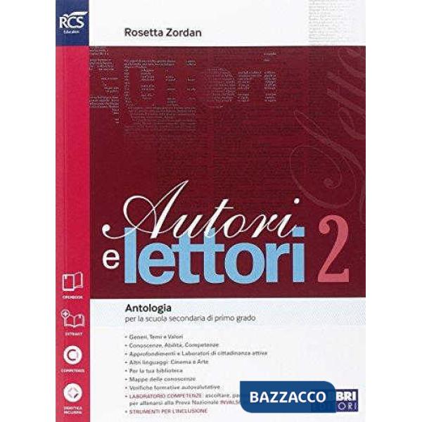 AUTORI E LETTORI 2 SET MINOR + QUAD + LETTERATURA + DID. INCL.