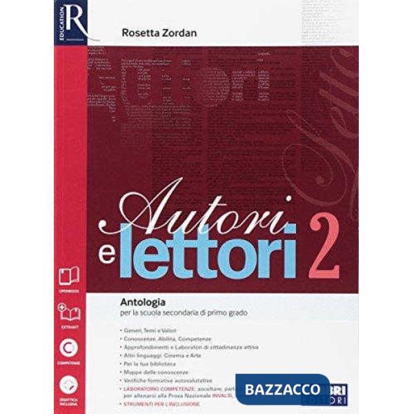 AUTORI E LETTORI 2 SET MAIOR + QUAD + LETTERATURA + DID. INCL.