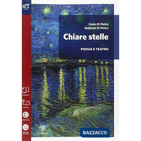 CHIARE STELLE POESIA E TEATRO SET MAIOR