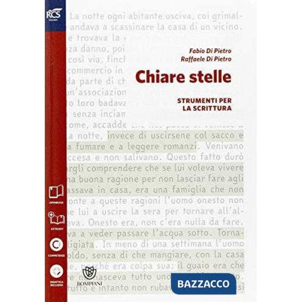 CHIARE STELLE SCRITTURA SET MAIOR