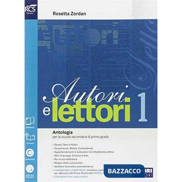 AUTORI E LETTORI 1 SET MAIOR + QUAD + TRA COMPETENZE