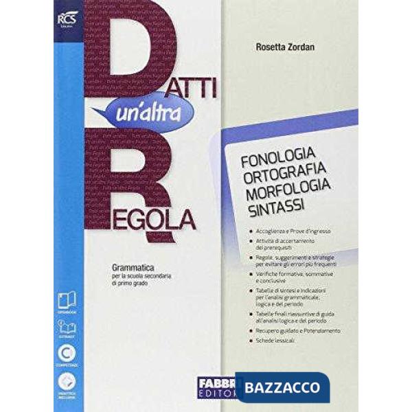 DATTI ALTRA REGOLA MORF + QUAD + PROVE SET MAIOR